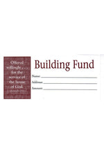 Building Fund Offering Envelopes - MA50499-Church Life-BROADMAN & HOLMAN-Michigan Church Supply