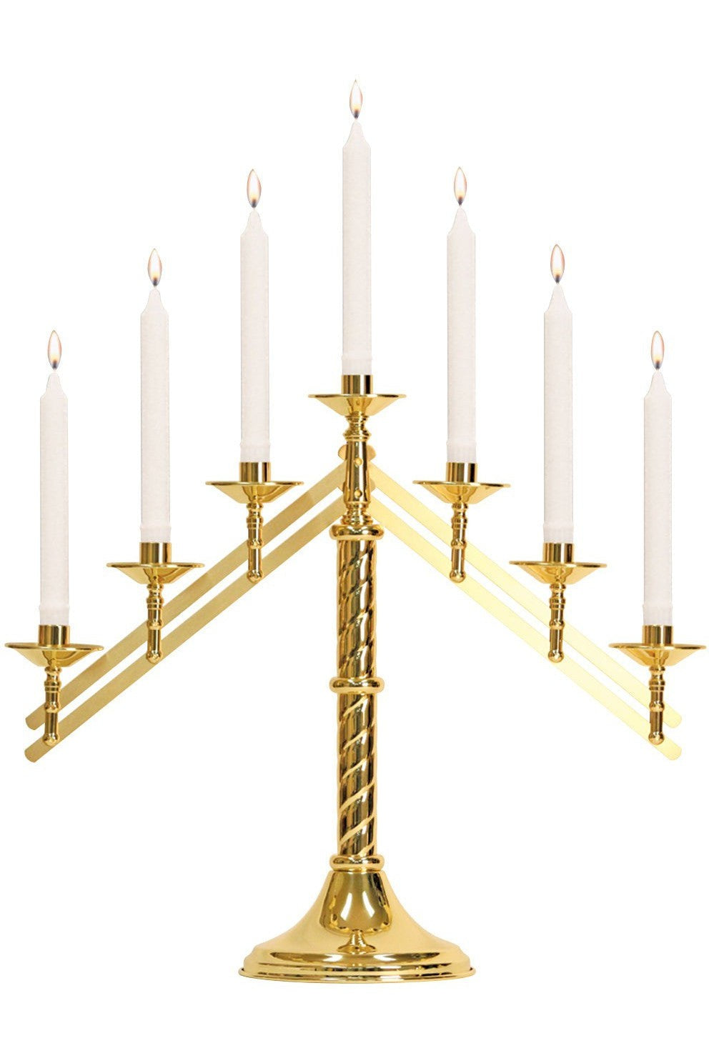 Candelabra - MIK1132-Church Life-Koley-3 - Light w/ 5" Base-Michigan Church Supply