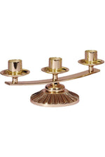 Candelabra - QF19ACL36-Church Life-Empire Bronze-3 Lite-Michigan Church Supply