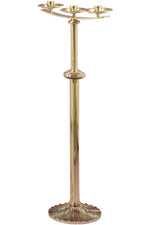 Candelabra - QF19FCL36-Church Life-Empire Bronze-3 Lite-Michigan Church Supply