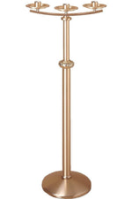 Candelabra - QF23FCL84-Church Life-Empire Bronze-3 Lite-Combination-Michigan Church Supply