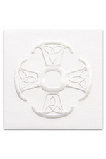 Canterbury Cross on Mass Linen - WN5047-Church Life-Art Studio Slabbinck-Complete Set-Michigan Church Supply