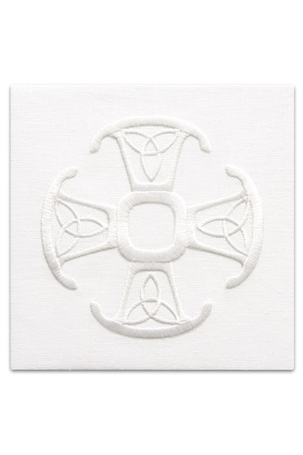 Canterbury Cross on Mass Linen - WN5047-Church Life-Art Studio Slabbinck-Complete Set-Michigan Church Supply