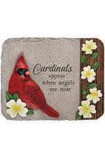 Cardinals Appear Garden Stone - AH245579-Inspirational Gifts-Anchor Distributors-Michigan Church Supply