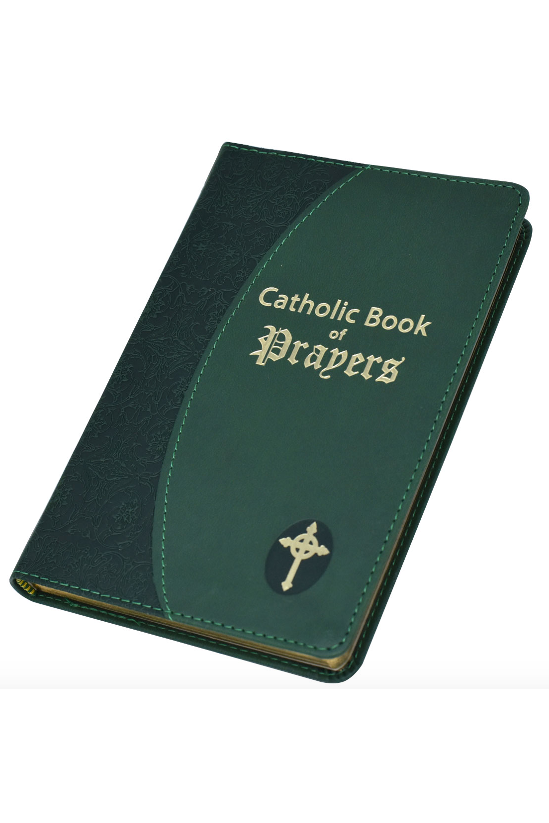 Catholic Book of Prayer Imitation Leather Green - GF91019GN-Inspirational Gifts-Catholic Book Publishing Corp-Michigan Church Supply