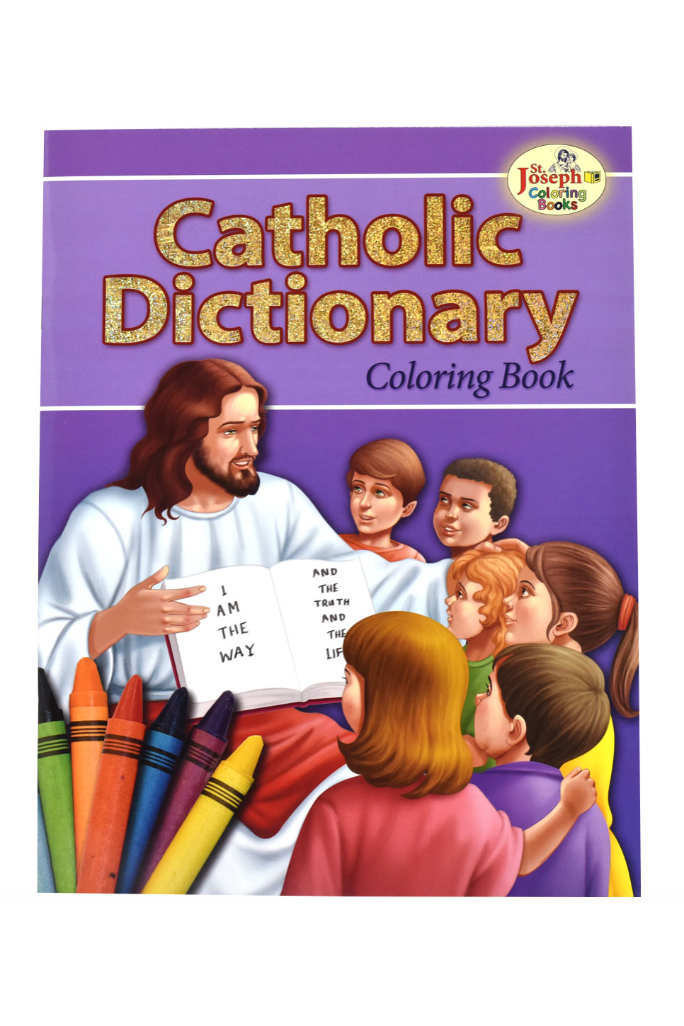 Catholic Dictionary Coloring Book - GF679-Inspirational Gifts-Catholic Book Publishing Corp-Michigan Church Supply