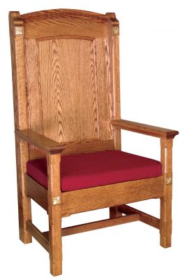 Celebrant Chair - AI146-Church Life-Woerner-Padded-Michigan Church Supply