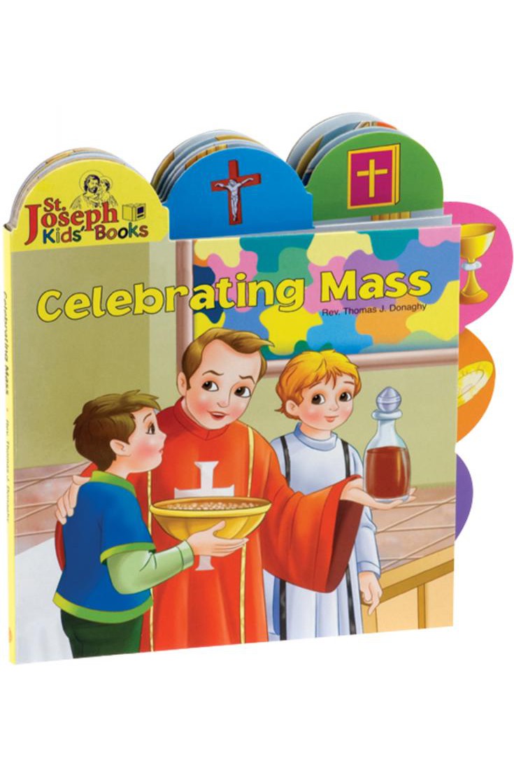 Celebrating Mass (St. Joseph Tab Book) - GF85522-Inspirational Gifts-Catholic Book Publishing Corp-Michigan Church Supply