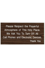 Cell Phone Sign - RU88-Church Life-Flynn MFG-Michigan Church Supply