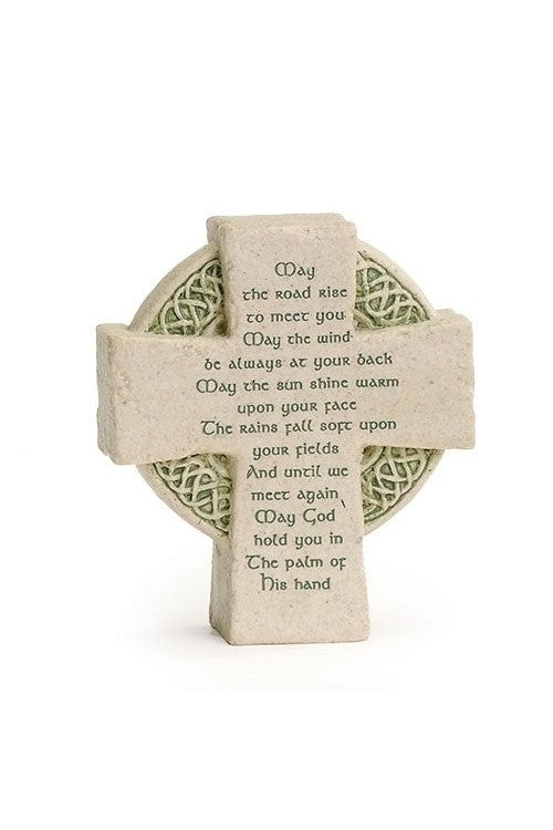 Celtic Cross Shaped Plaque - LI47267-Inspirational Gifts-Roman, Inc-Michigan Church Supply