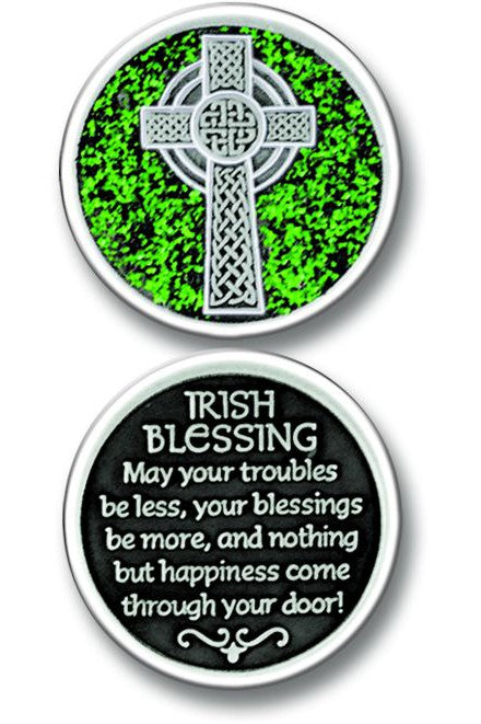 Celtic Cross Token- GEPT661-Inspirational Gifts-Cathedral Art Medal and CA Gifts-Michigan Church Supply