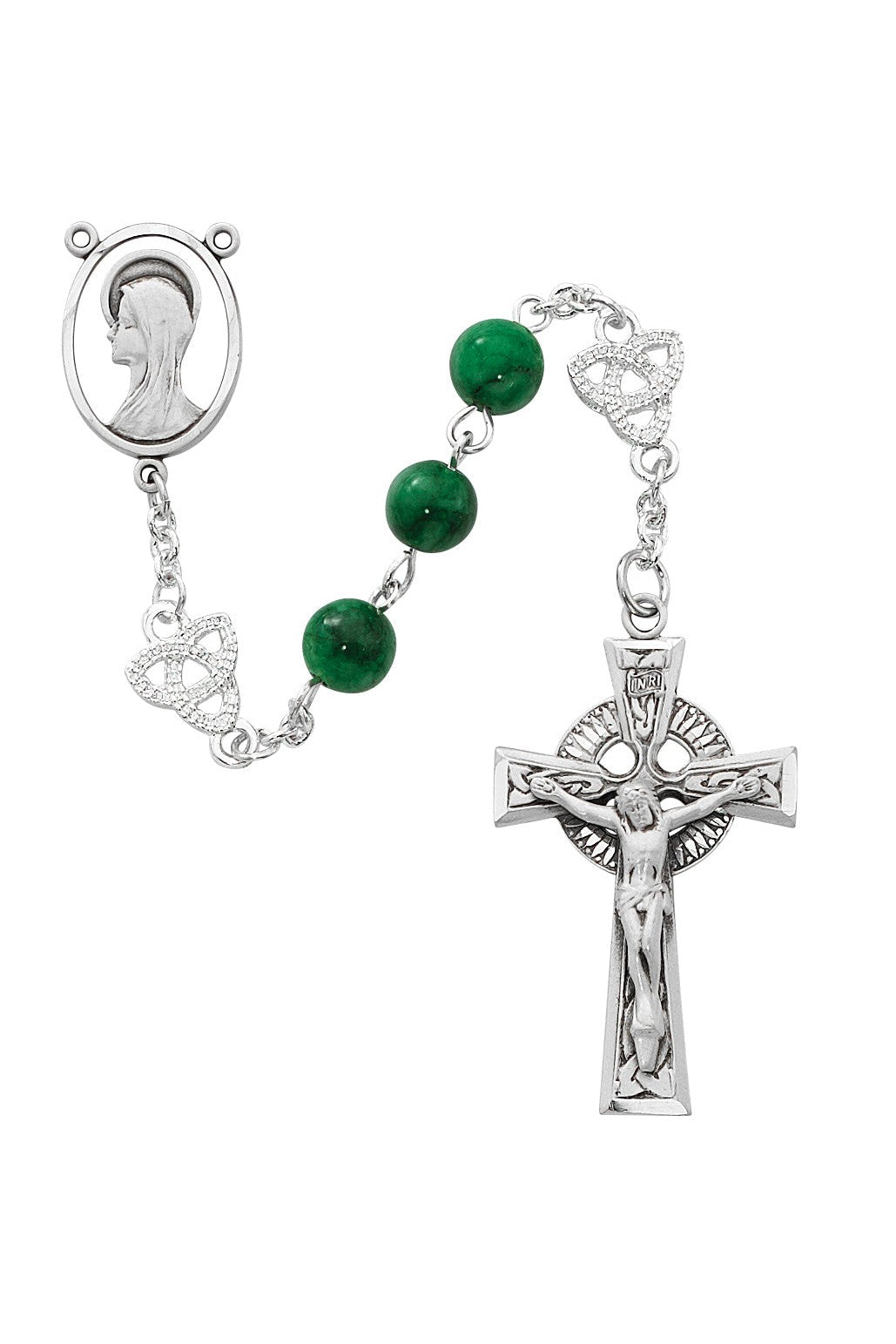 Celtic Rosary - UZR524SF-Inspirational Gifts-McVan-Michigan Church Supply