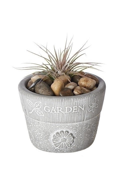 Cement Garden Pot - LI11829-Inspirational Gifts-Roman, Inc-Michigan Church Supply