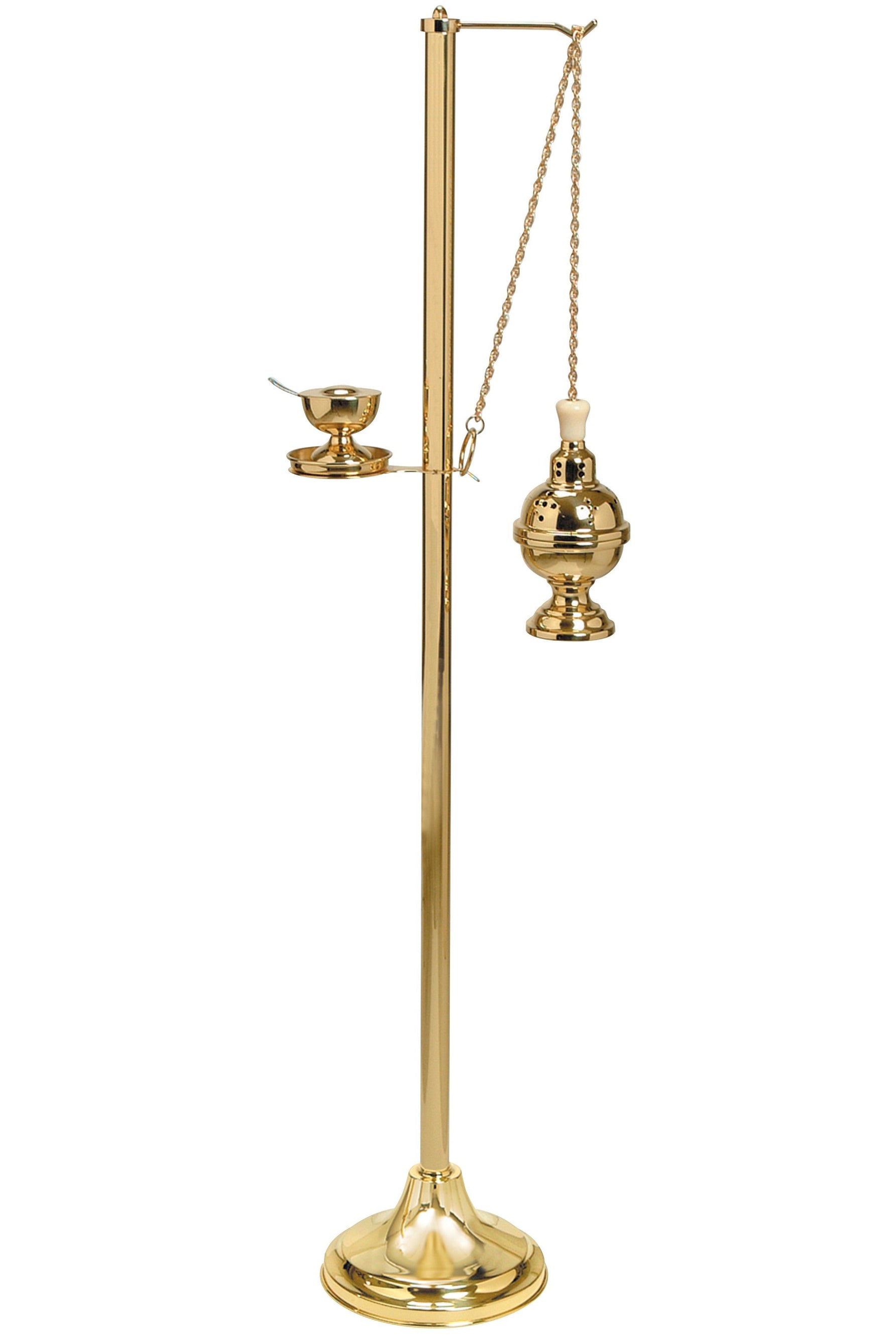 Censer Stand - MIK156-Church Life-Koley-Polished Bronze-Michigan Church Supply