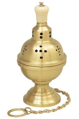 Censer and Boat - MIK101-Church Life-Koley-24k Gold Plated-Michigan Church Supply