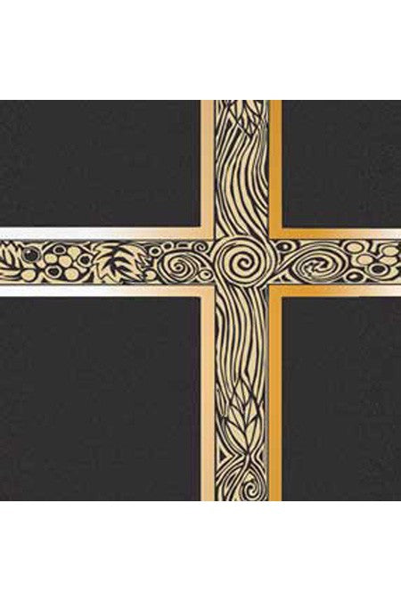 Ceremonial Binder - Black with Gold Foil - AN006511-Church Life-WLP-Michigan Church Supply