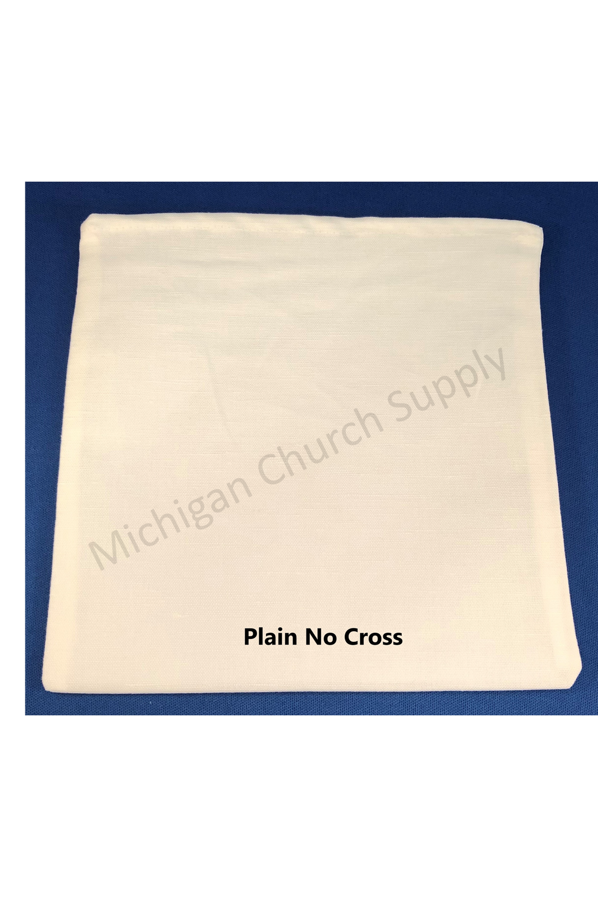 Chalice Pall w/ Insert UT77L or UT77K - choose red/white cross or plain-Church Life-Abbey Brand-L-55%Linen/45% Cotton-Plain No Cross-Michigan Church Supply