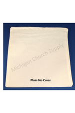 Chalice Pall w/ Insert UT77L or UT77K - choose red/white cross or plain-Church Life-Abbey Brand-L-55%Linen/45% Cotton-Plain No Cross-Michigan Church Supply