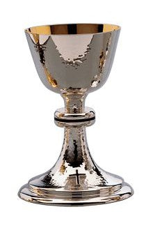 Chalice and Dish Paten-EW2652-Church Life-Molina/Artistic Silver-Michigan Church Supply