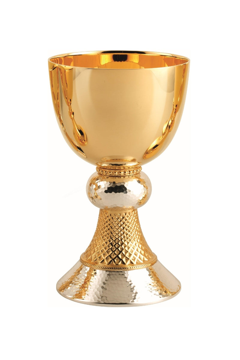 Chalice and Dish Paten-EW2750-Church Life-Molina/Artistic Silver-Brass-Michigan Church Supply