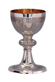 Chalice and Paten-EW1840-Church Life-Molina/Artistic Silver-Brass Silver Plated-Michigan Church Supply