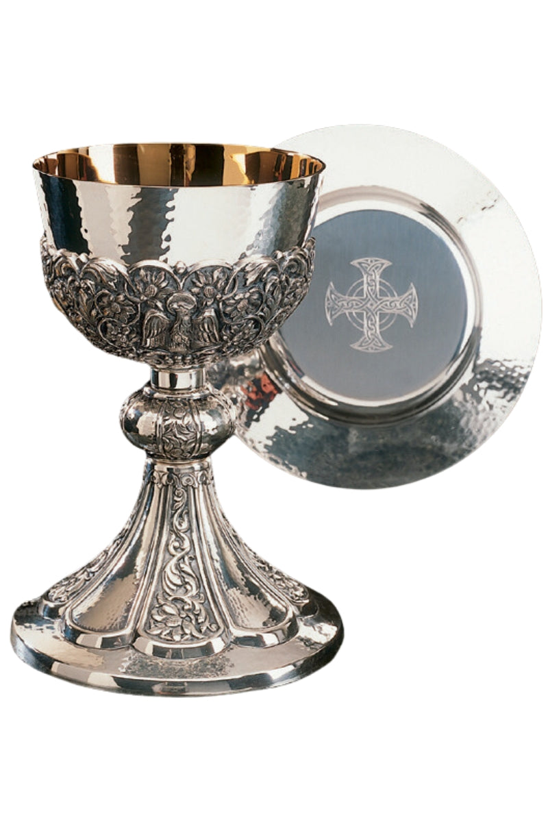 Chalice and Paten-EW2320-Church Life-Molina/Artistic Silver-Brass Silver Plated-Michigan Church Supply