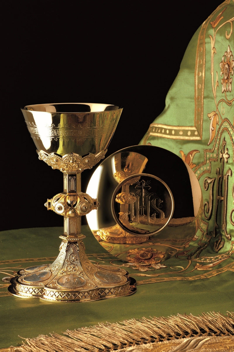 Chalice and Paten-EW2440-Church Life-Molina/Artistic Silver-Inner Cup Sterling Silver-Michigan Church Supply