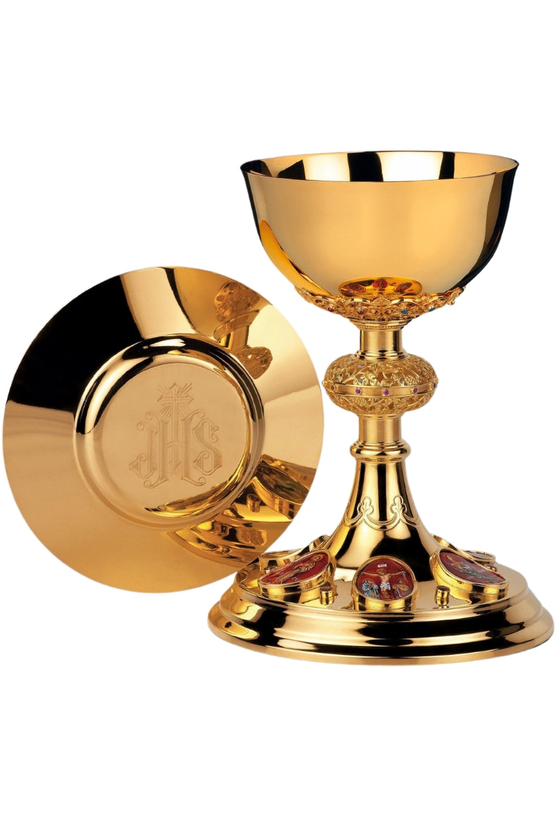 Chalice and Paten-EW2460-Church Life-Molina/Artistic Silver-Cup Sterling Silver-Michigan Church Supply