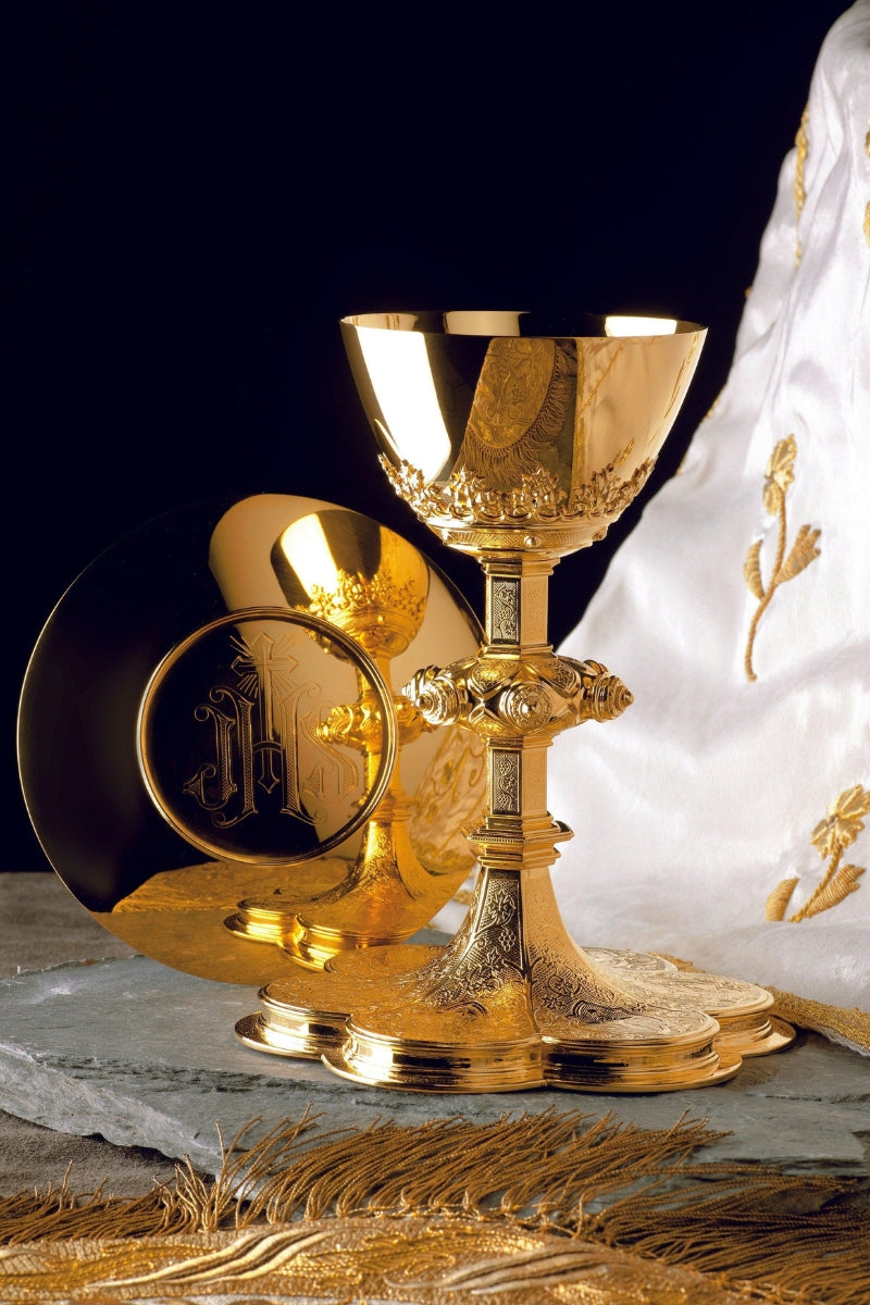 Chalice and Paten-EW2975-Church Life-Molina/Artistic Silver-Inner Cup Sterling Silver-Michigan Church Supply