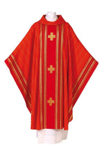 Chasuble Baltimore Series-Church Life-Arte/Grosse-Red-Michigan Church Supply