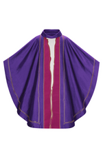 Chasuble "Il Soffio" - Purple - WN5095-Church Life-Art Studio Slabbinck-Michigan Church Supply