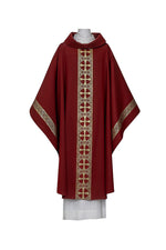 Chasuble - JG102-1371RED-Church Life-Arte/Grosse-Michigan Church Supply