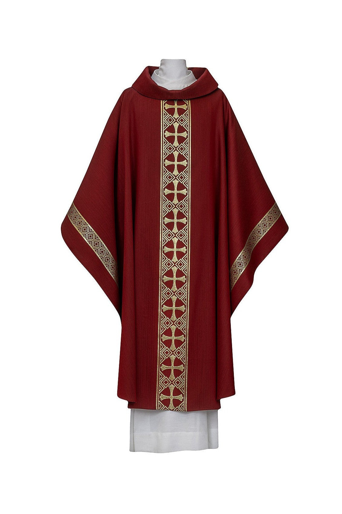 Chasuble - JG102-1371RED-Church Life-Arte/Grosse-Michigan Church Supply