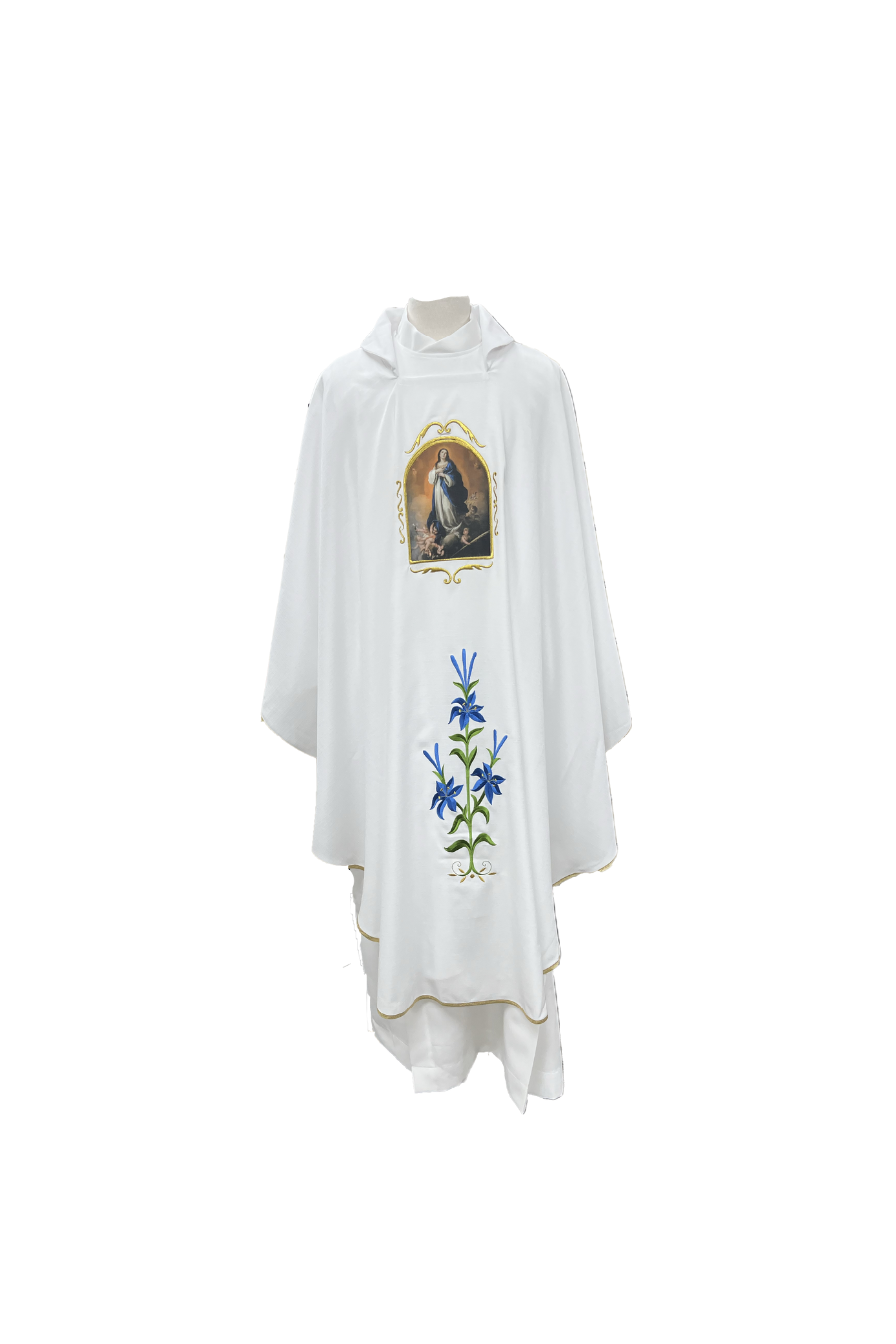 Chasuble - SO642CW-MARY-Church Life-Solivari-Michigan Church Supply