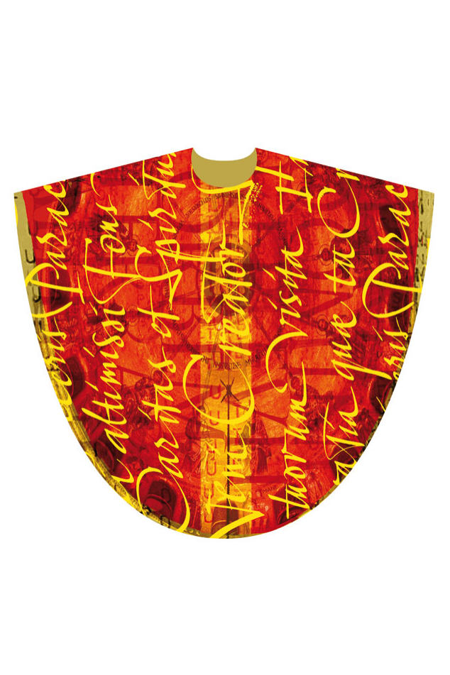 Chasuble for Pentecost, designed by Brody Neuenschwander-WN5007-Church Life-Art Studio Slabbinck-Michigan Church Supply