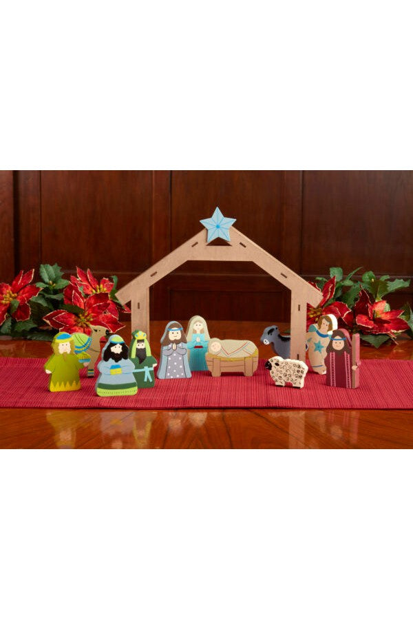 Children's Nativity Set - KIRLN095-Inspirational Gifts-Three Kings Gifts-Michigan Church Supply