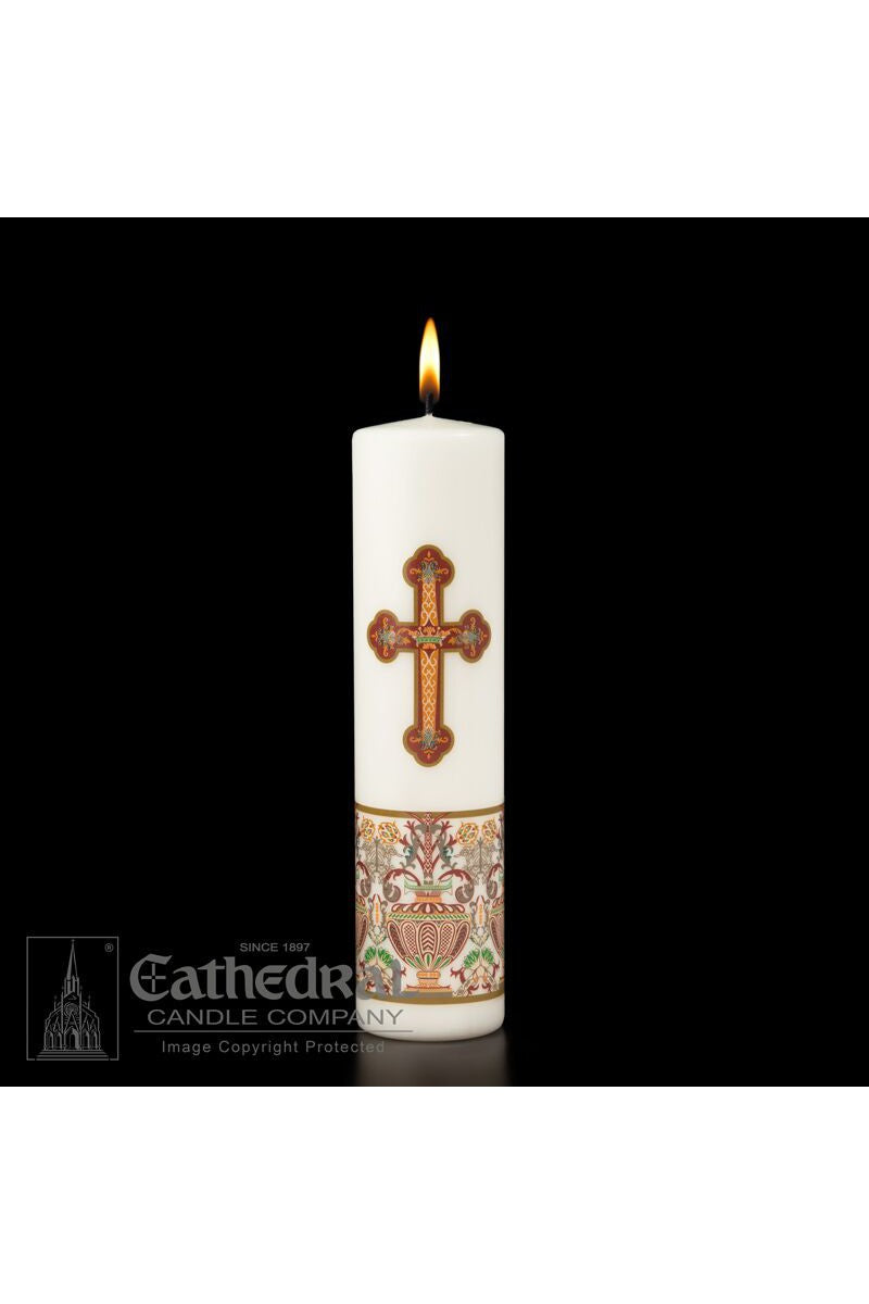 Christ Candle - Investiture - 3" x 12" - GG84601701-Church Life-Cathedral Candle-Michigan Church Supply