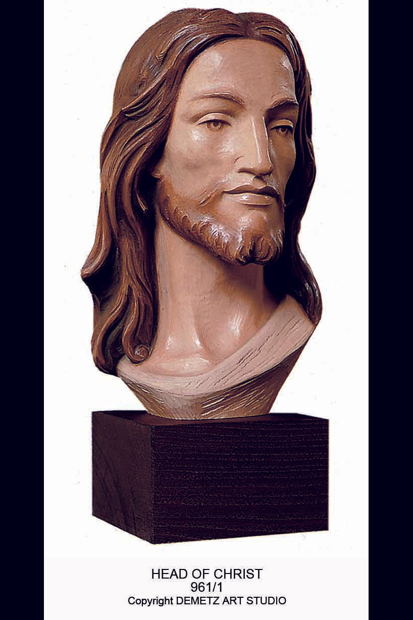 Christ Head - HD9611-Church Life-Demetz-Michigan Church Supply