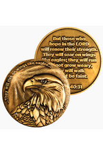 Christian Eagle Coins - FRCOIN01-4-Inspirational Gifts-Logos Trading Post-Michigan Church Supply