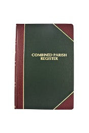 Church Register Books - Standard Edition - Combined Register - OA12-Church Life-FJ Remey-Michigan Church Supply