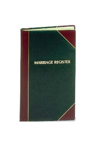 Church Register Books - Standard Edition-Three Editions Available-Church Life-FJ Remey-Marriage-Michigan Church Supply