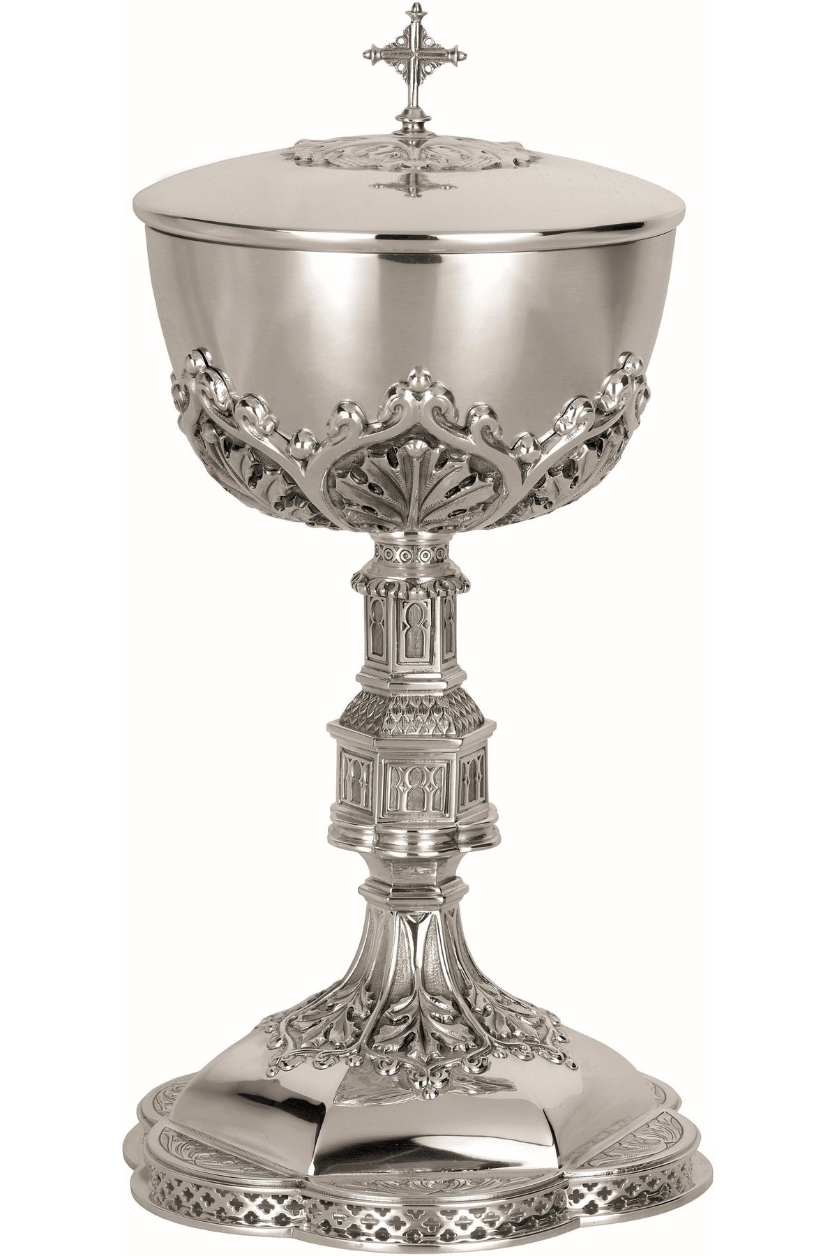 Ciboria-EW2381-01-Church Life-Molina/Artistic Silver-Brass Silver Plated-Michigan Church Supply