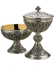 Ciboria-EWAS197-1-Church Life-Molina/Artistic Silver-Silver Plated and Gold Lined-Michigan Church Supply