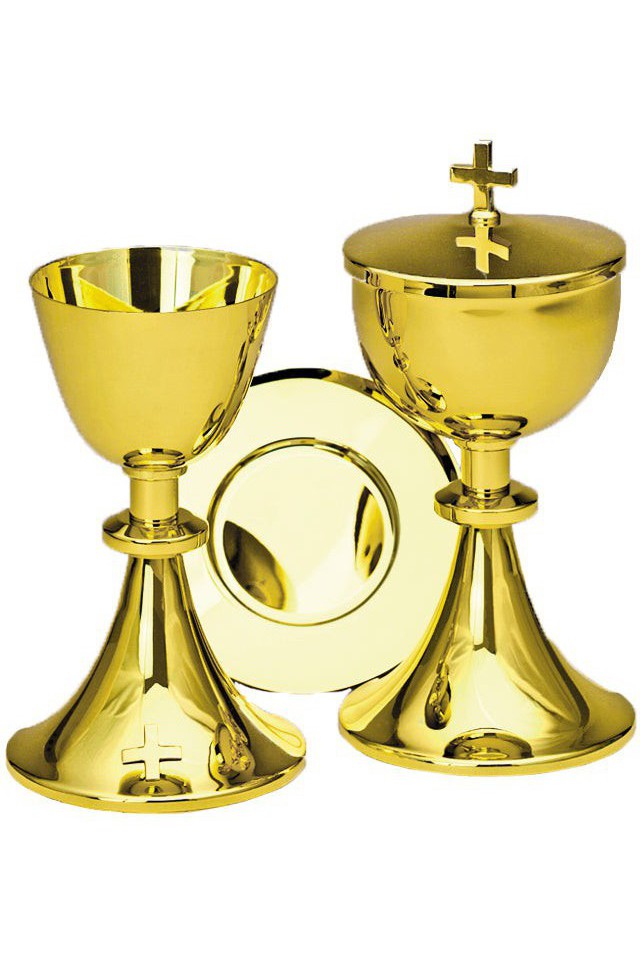 Ciborium w/ Lid - DO448350G-Church Life-MCS-DO-Michigan Church Supply