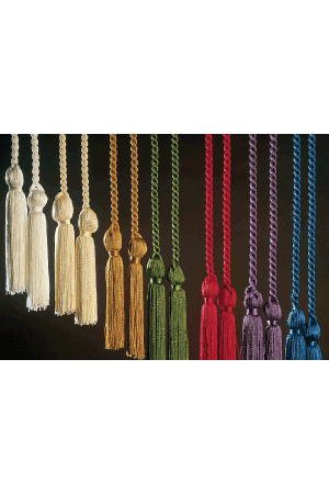 Cinctures with Tassel - 81" Length - WN703-1-Church Life-Art Studio Slabbinck-White-Michigan Church Supply