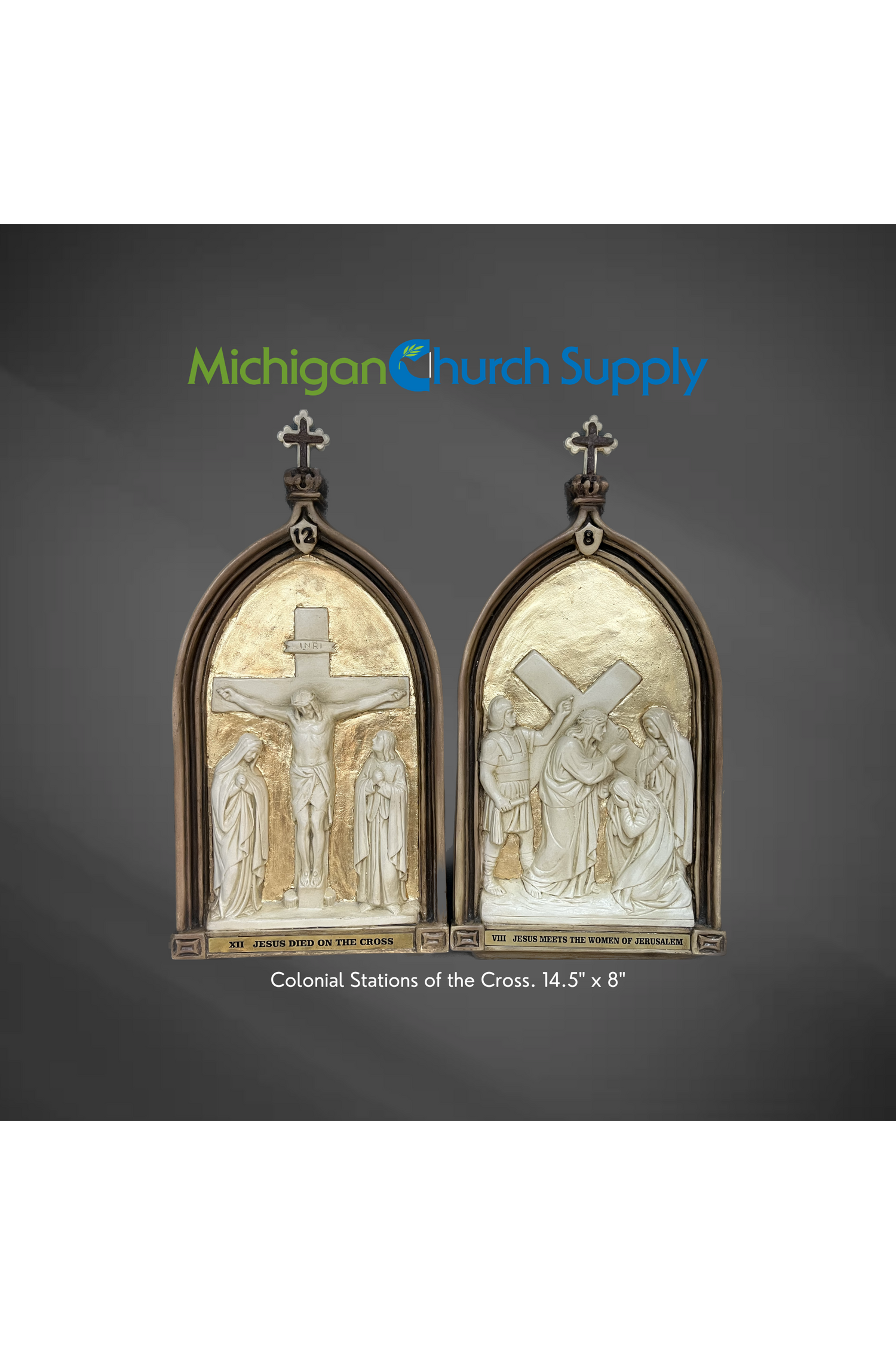 Colonial Stations of the Cross- RA04646-Santa Teresita-Michigan Church Supply