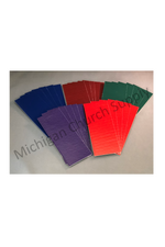 Colored Slides for Hymn Board - TS10035-Church Life-Flynn MFG-2-3/16"-Michigan Church Supply