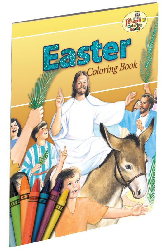 Coloring Book about Easter - GF692-Inspirational Gifts-Catholic Book Publishing Corp-Michigan Church Supply