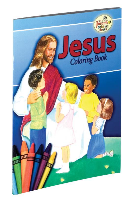 Coloring Book about Jesus - GF670-Inspirational Gifts-Catholic Book Publishing Corp-Michigan Church Supply