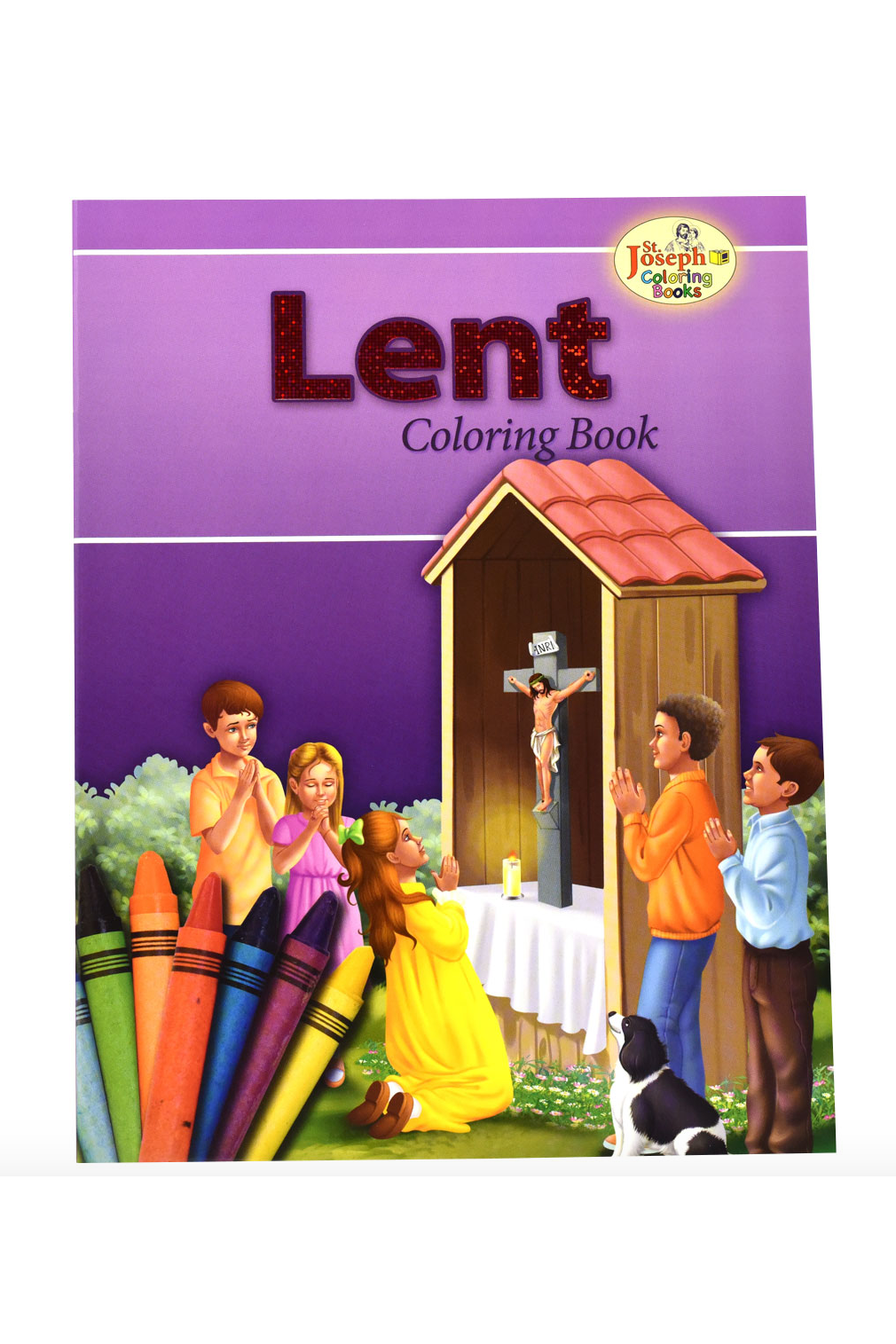 Coloring Book about Lent - GF697-Inspirational Gifts-Catholic Book Publishing Corp-Michigan Church Supply